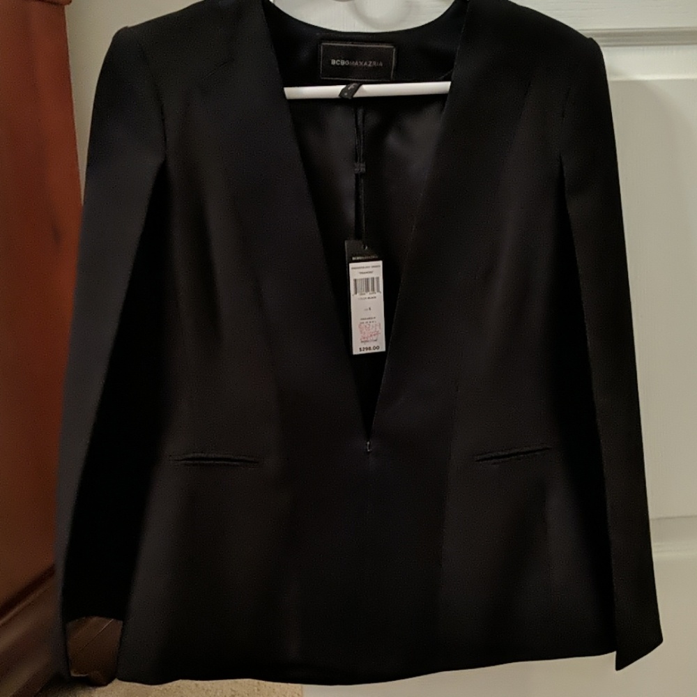 NWT BCBG Cape Jacket/Blazer Size Small